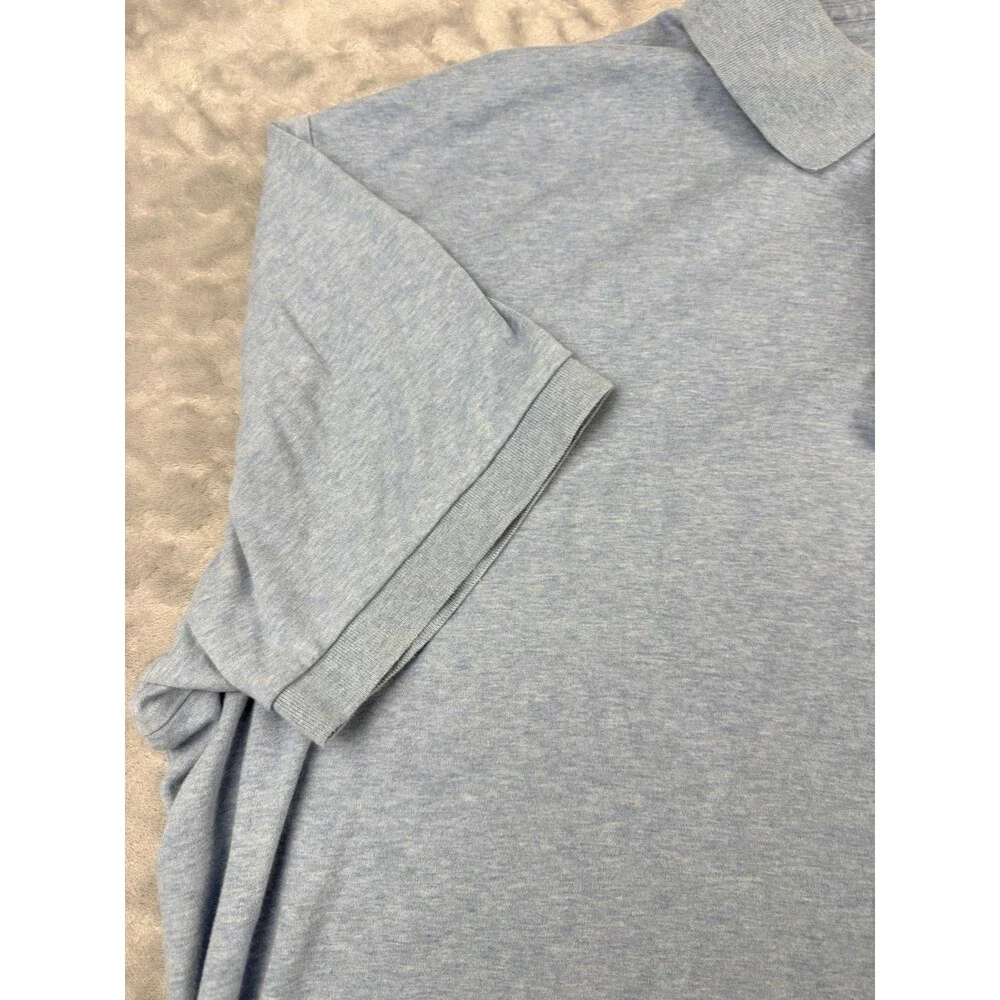 Ralph Lauren Shirt Mens 3XB Light Blue Golf Polo Flesh Pony
